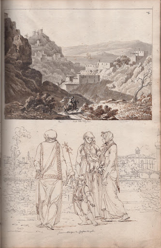 Hydra (Grèce), 1797 (Album Levant).